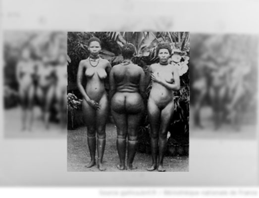 The black women's body impresses me! 